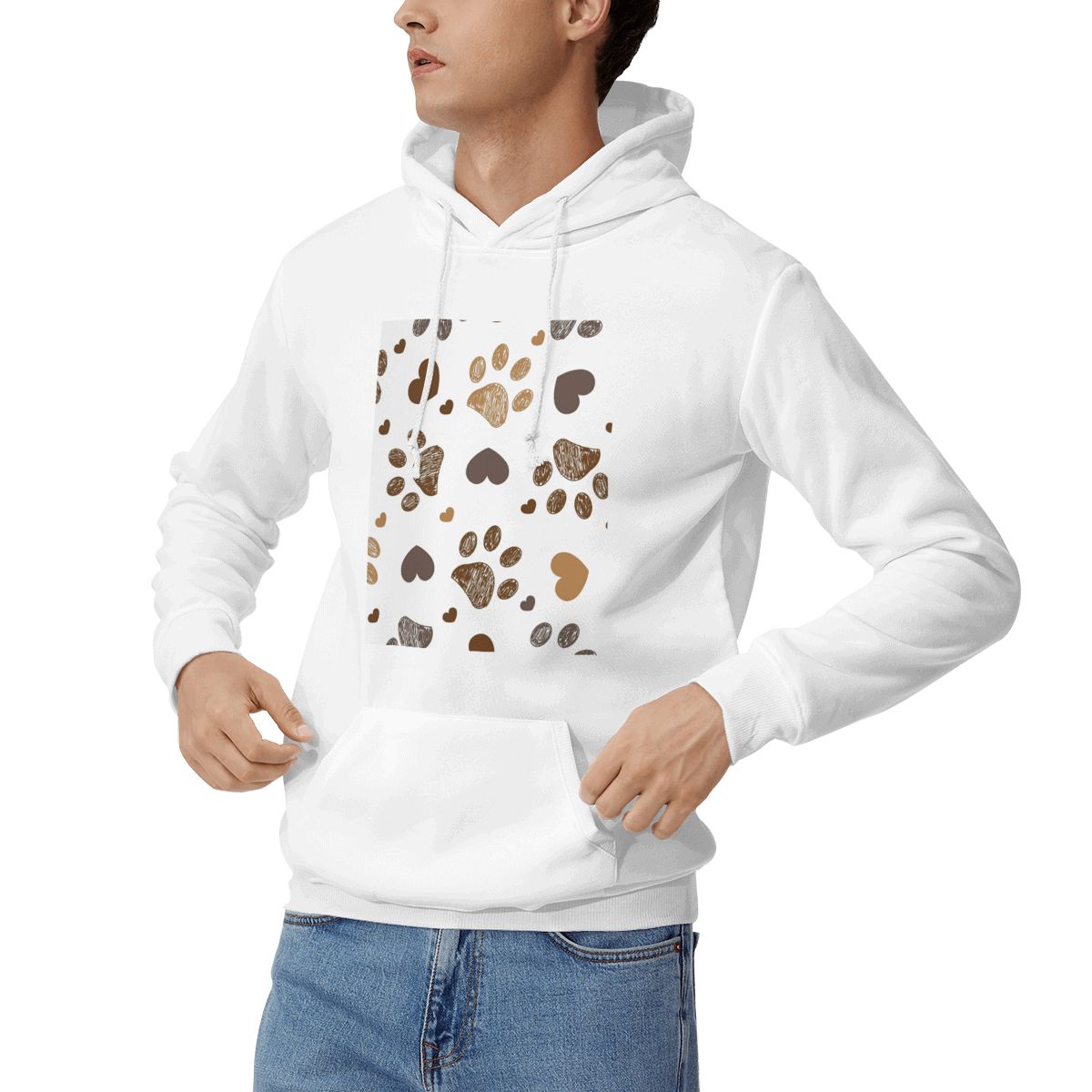 Худи с простым цветным рисунко – обзор и цена Winter Clothing Drawing