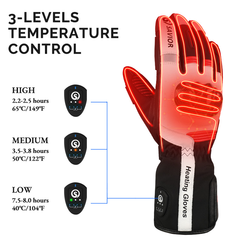 Зимние мотоперчатки с сенсорны – обзор и цена Heated Gloves Electric
